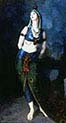 Ruth Saint Denis in Peacock Dance